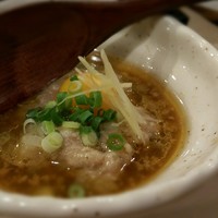 焼鳥 おみ乃 - 蒸しつくね