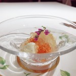 ロゼット - モッツァレラとパプリカのムース