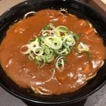 名代 富士そば - カレー蕎麦