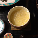 樅峰苑 - 川ガニのあんかけ玉子豆腐