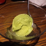 創作料理ゆうが - 抹茶アイス・３７８円