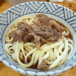 上を向いて - Ｄ.牛肉セットぶっかけ大盛り