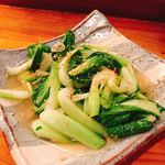 一品料理 ひとしな - 青菜炒め