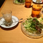 回kai - 「B set」のプチスパイススープとサラダ