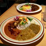 回kai - 【クリスマスカレープレート】3色全て、とても美味しいカレーでした♡