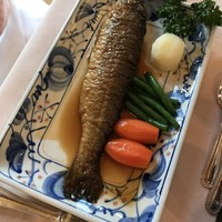 中禅寺金谷ホテル - 虹鱒のソテー