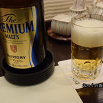 神泉いちのや - 瓶ビールで乾杯