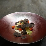 ete - トンカ豆のブランマンジェ トリュフがけ