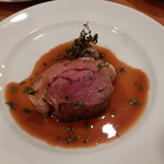 Bistro Tableau Noir - ・セルダニョ ロティ（仔羊鞍下肉とそのジュ）