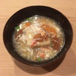 うを徳 - お椀（京都 海老芋 + せいこ蟹あんかけ）