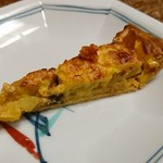 福来魚 - さつまいもとチーズのキッシュ(^^)