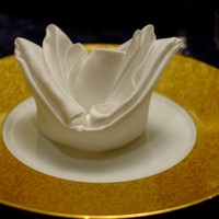 中国料理 王宮 - テーブルセッティング