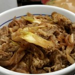 なか卯 - 和風牛丼並盛