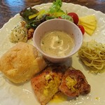 【１プレートサービス・ランチ＆紅茶セット】