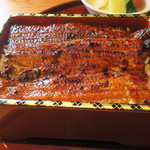 魚栄 - うな重大串＋きも吸い　ズームアップ