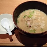 炭火焼 八剣伝 - 料理写真:『濃厚　鶏ラーメン（４８０円＋税）』