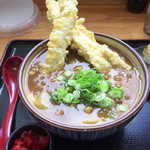手打ちうどんますや - とり天カレー