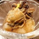 旬菜ダイニング 新 - 牡蠣の佃煮