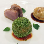 キュイジーヌ エスト - 合鴨の前菜三種