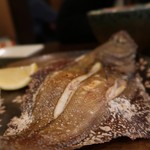 Fukuraku - カレイの塩焼き