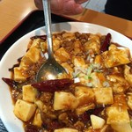 華香楼 - 麻婆豆腐定食　辛さアップ