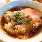 麺処　清水 - ワンタン中華そば(850円)