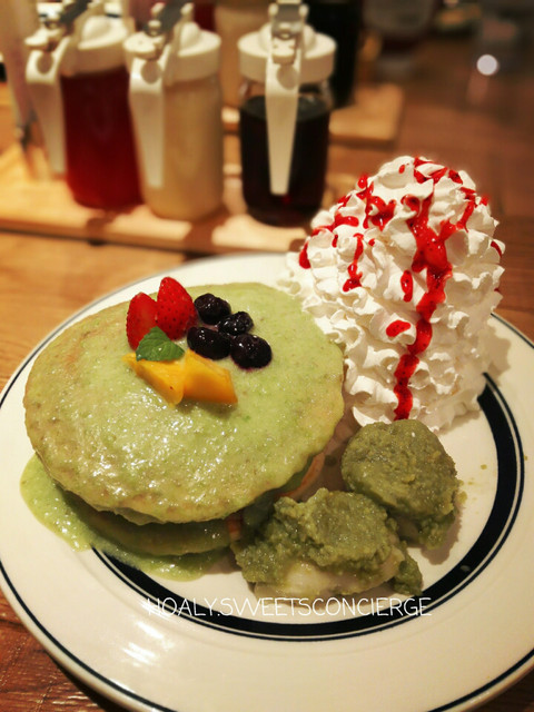 仙台スイーツ】ずんだパンケーキ @eggs'n things #エッグスンシングス