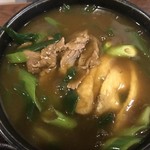 京都 祇園 おかる 一力屋 - 肉お揚げカレー