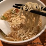 麺処はるにれ - この麺が非常に美味しい