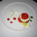 Azure Restaurant - 2017年の｢アズーア･テイスティングメニュー｣マイヤーレモン･マスカルポーネ･チーズケーキ