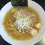 欅 - 塩ラーメンのアップ