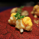 野嵯和 - 剣先烏賊に卵黄を合わせて☆