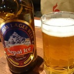 MOMO - ネパールアイスビール。少し甘め。