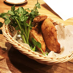 洋食 川ぎし - 京都 若鶏チキンバスケット