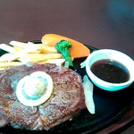 ステーキハウス松木 大宮本郷店 - 松木ステーキランチ(1,680円)