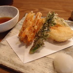 蕎麦ひら井 - 野菜天