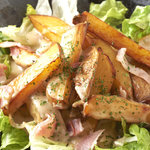 旬彩遊食　おのや - カルボナーラソースでポテボナーラ