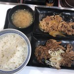 吉野家 - 2017年12月28日  牛牛定食