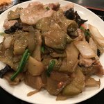 吉田飯店 - 豚肉とザーサイの炒め
