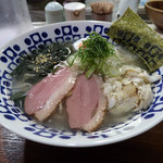 真鯛らぁー麺 日より - 鯛だしらぁー麺 日より藻塩　２杯目