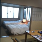 食べるお宿 浜の湯 - 今回は和洋室に宿泊しました。