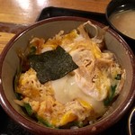 Katsudon Nomura - 玉子とじカツ丼とドミグラスソースカツ丼のセット(孫膳 ロース)