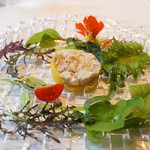 ジュエーメ - 峰吉川の吉川さんが育てる秋田ウサギと自家製ジャガイモのサラダ T-farmのフレッシュ野菜と（2017/11)