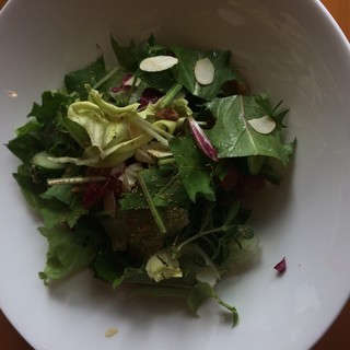 野草の料理何処にもないサラダ