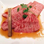 YAZAWA - 和牛 上ロースカルビたれ焼き @1,650円