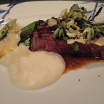 オーベルジュあかだま - 長崎牛のステーキ