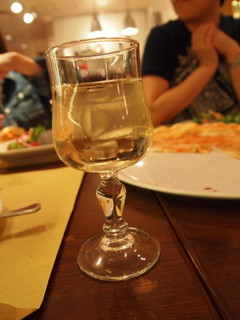 La voglia matta - 11.05.17クーポンでもらった白ワイン