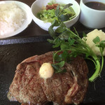 vaca - ♪ステーキランチ150ｇ￥1058