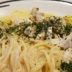 ハシヤ - 後からパセリ、粉チーズのせ