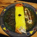 Bar Kanata - ダルキーマ、鴨の山椒香る和カレーのあいがけ